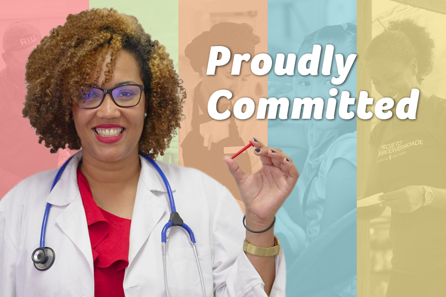 <p>Proudly Committed</p>
